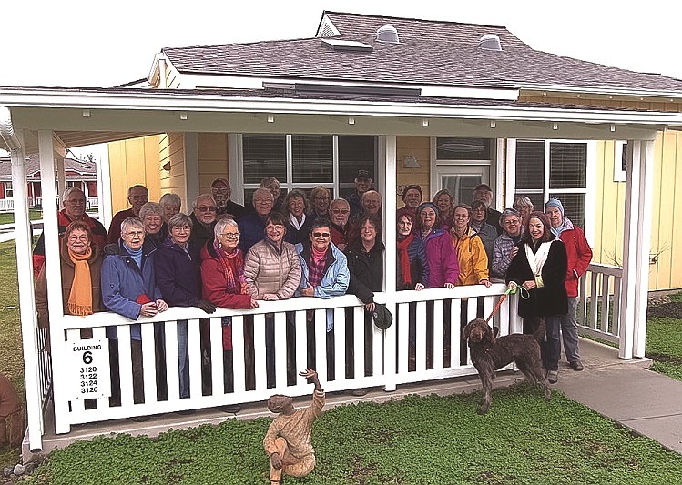 Quimper Village in Port Townsend is the region’s first 55+ co-housing community, photo courtesy of the Port Townsend Leade