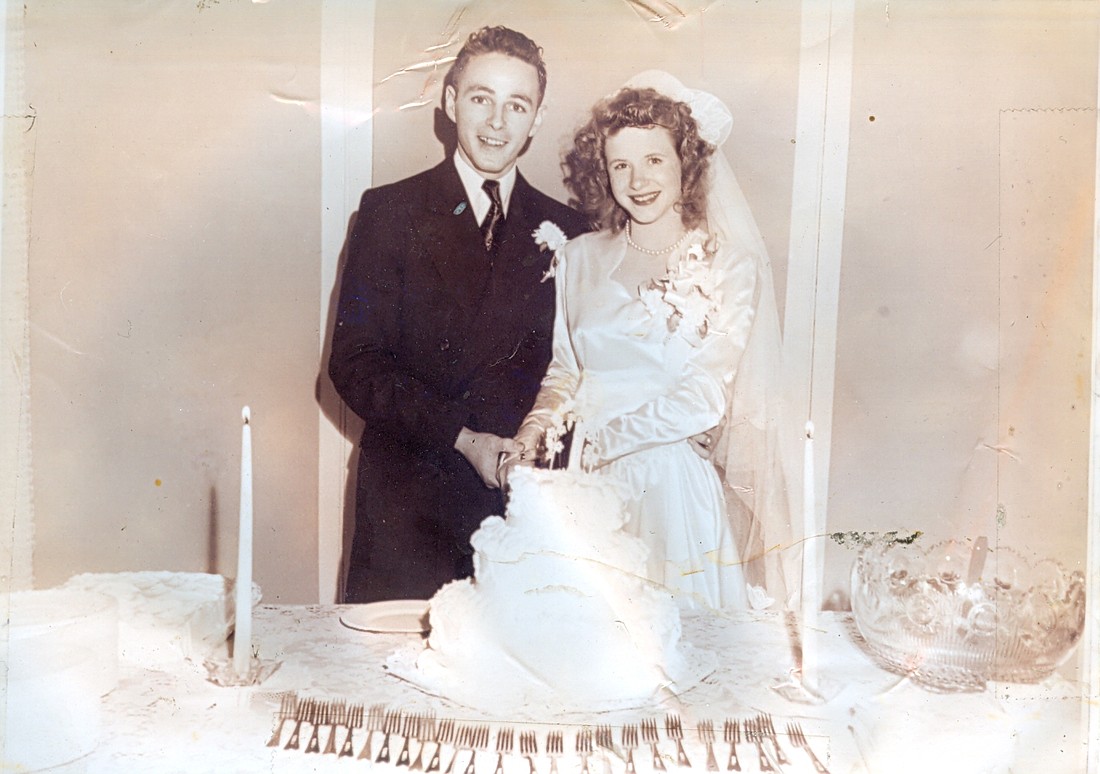 At 19, I paid for our wedding, including the big cake and beautiful dress.