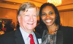 Leo Arnoult and Linda McNeil, outstanding fund raising executive