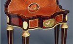A card table in Macassar ebony, sapele and sycamore, designed by Alf Sharp. Sharp will speak about his craft at the Williamson County Public Library on Feb. 13, 2012 at 6 p.m. as a part of "Art: Up Close & Personal."