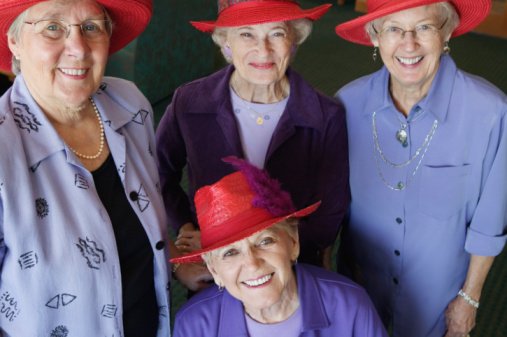 red hat ladies