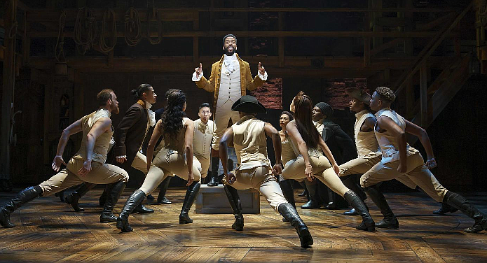 The musical ‘Hamilton’ has grown into a blockbuster phenomenon. (Joan Marcus) / courtesy Crosscut.com