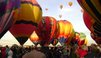 Balloons take to the skies at the 2011 Balloon Fiesta in Albuquerque, NM