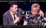 Watch 15 year old Sam get up on stage with Michael to sing 'Feeling Good' in this clip from Michael's ITV1 documentary 'This is Michael Buble'