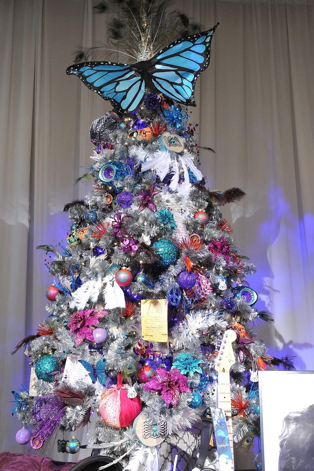 Experience Hendrix tree at Providence O'Christmas Trees gala in Seattle.