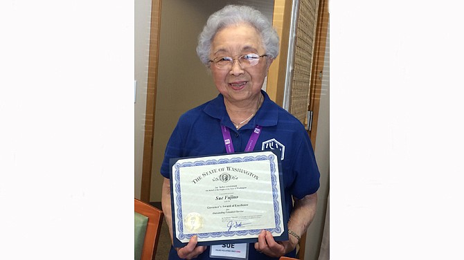 Governor's Award Recipient Sue Fujino