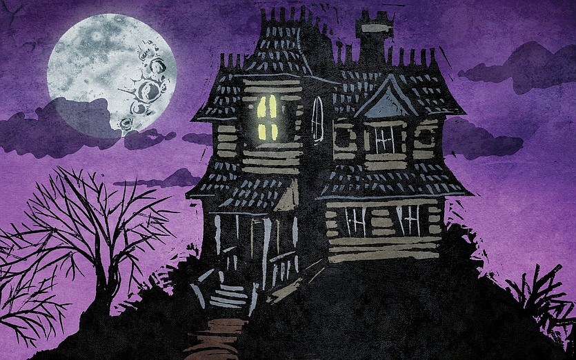 Happy Halloween from this haunted house!