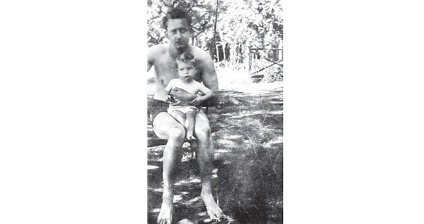 Bill and his dad during the summer of 1946 at Lake Washington’s Juanita Park