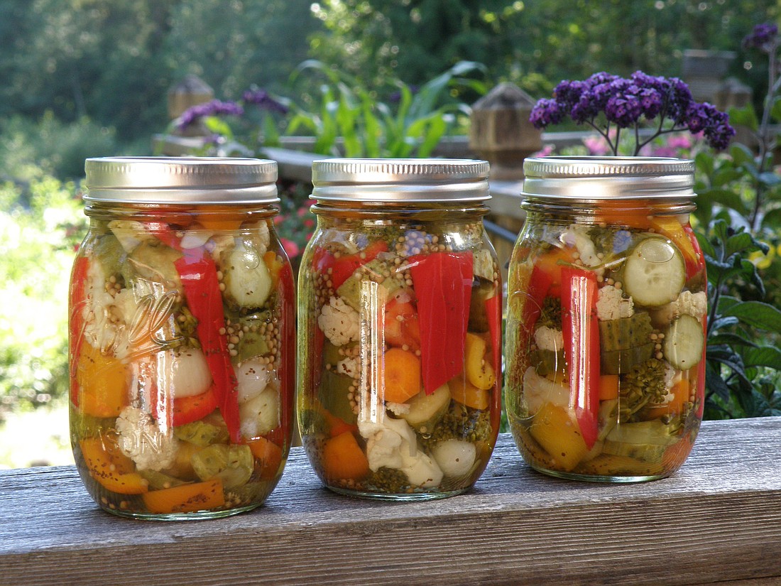 Pickled veggies without salt still pack a punch.