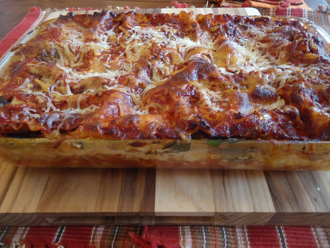 This lasagna is even better with homemade, low-sodium ricotta cheese.