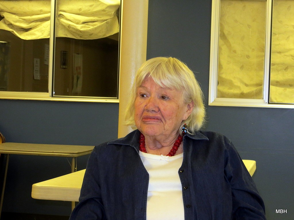 Connie at Writing & Publishing group, Greenwood Senior Center