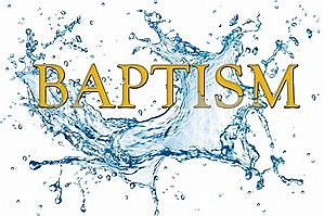 So many kinds of baptisms!