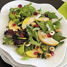 Enjoy this Asian pear salad during the dark Northwest fall months.