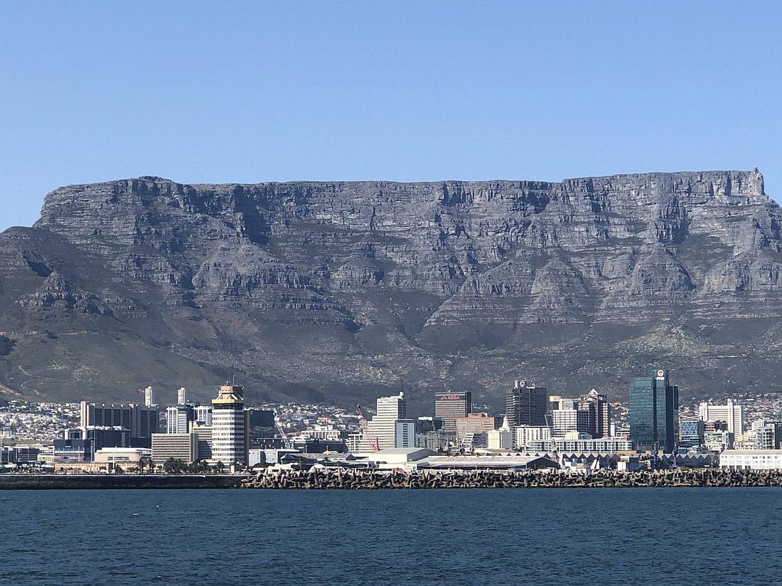 Table Mountain is Cape Town's famed landmark.
Photo by Debbie Stone