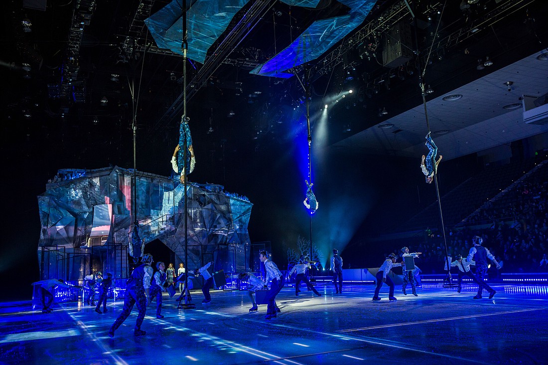 Chinese Swinging Poles at Cirque du Soleil's "Crystal"