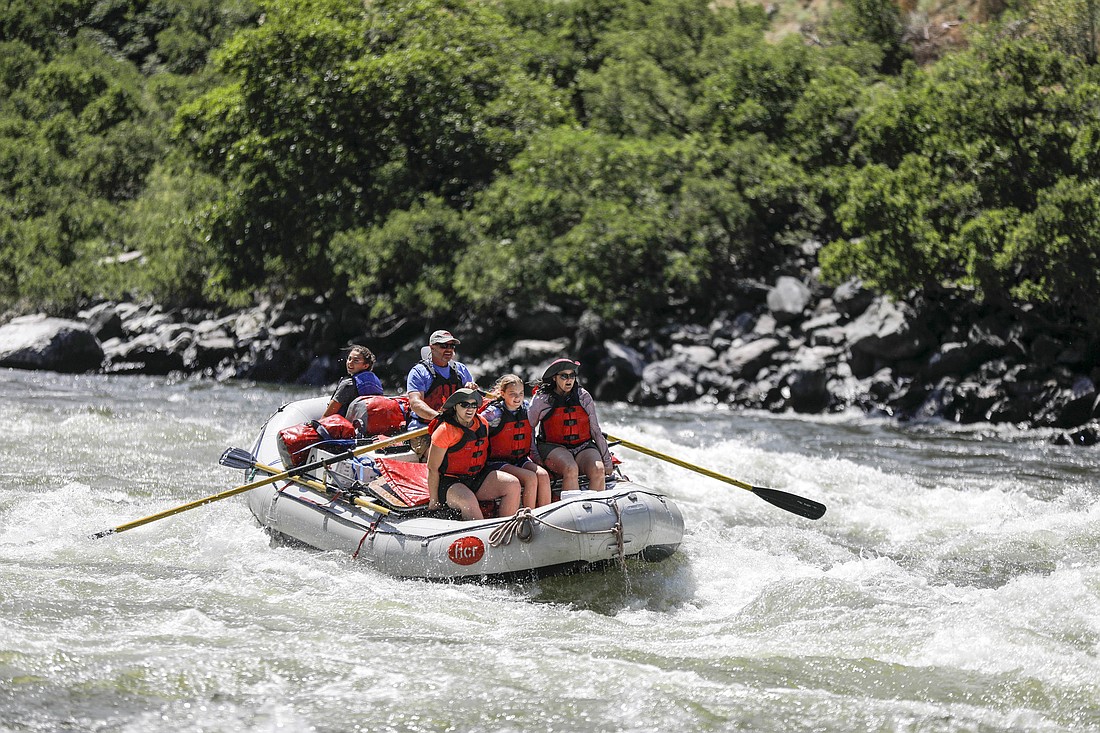 Get ready for some whitewater fun!
Photo courtesy of Hells Canyon Raft