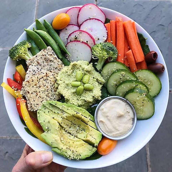 Fill half your plate with veggies