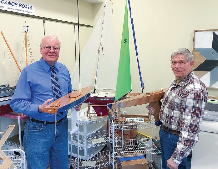A shared love of model boat building inspired Art Sortland and Jim Christensen to form the Wesley Bradley Park Yacht Club