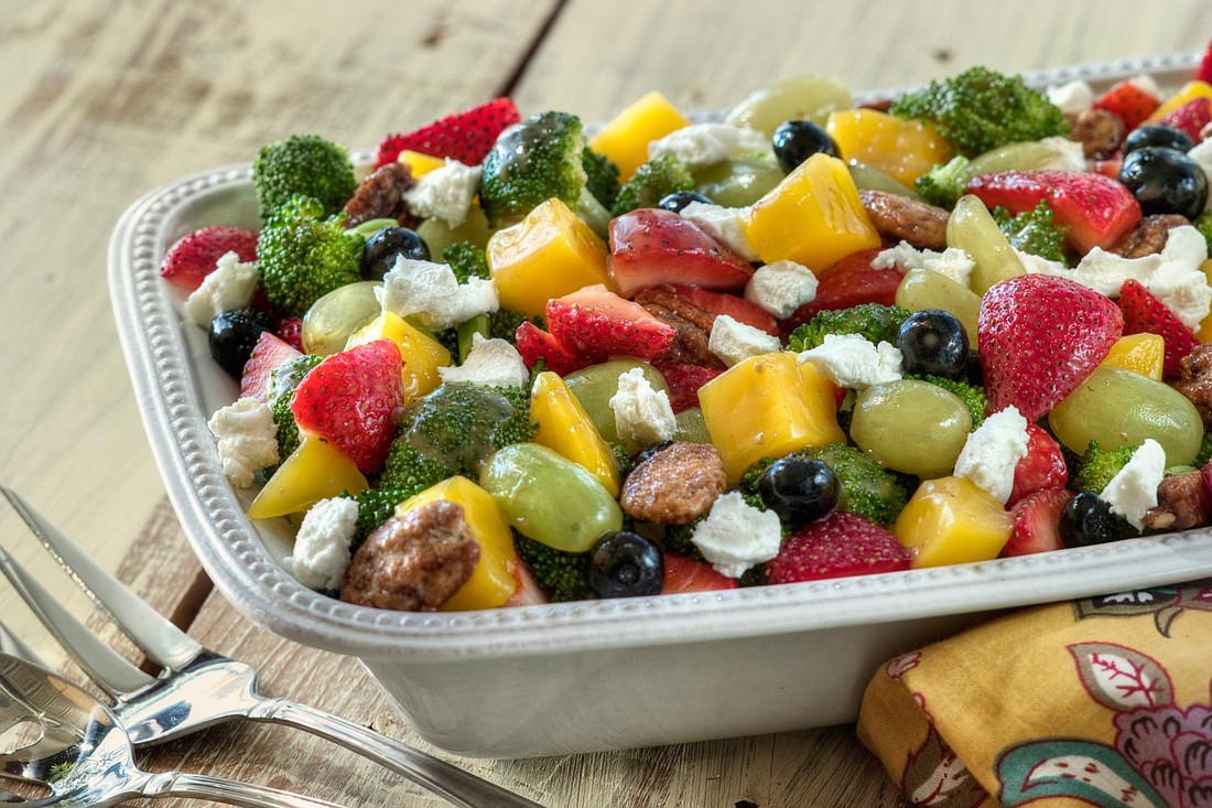 Fresh, cool salads make it easy to eat well on a hot day.