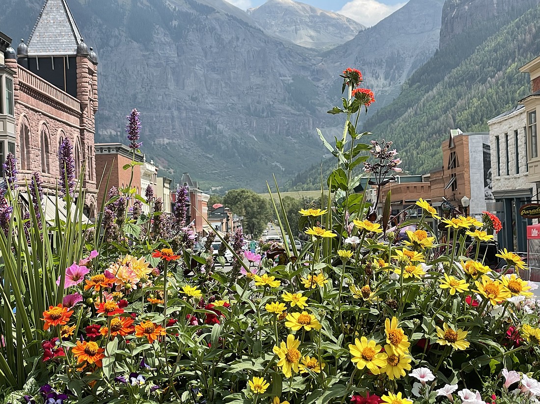 Telluride is the quintessential Colorado mountain town      Photo by Debbie Stone
