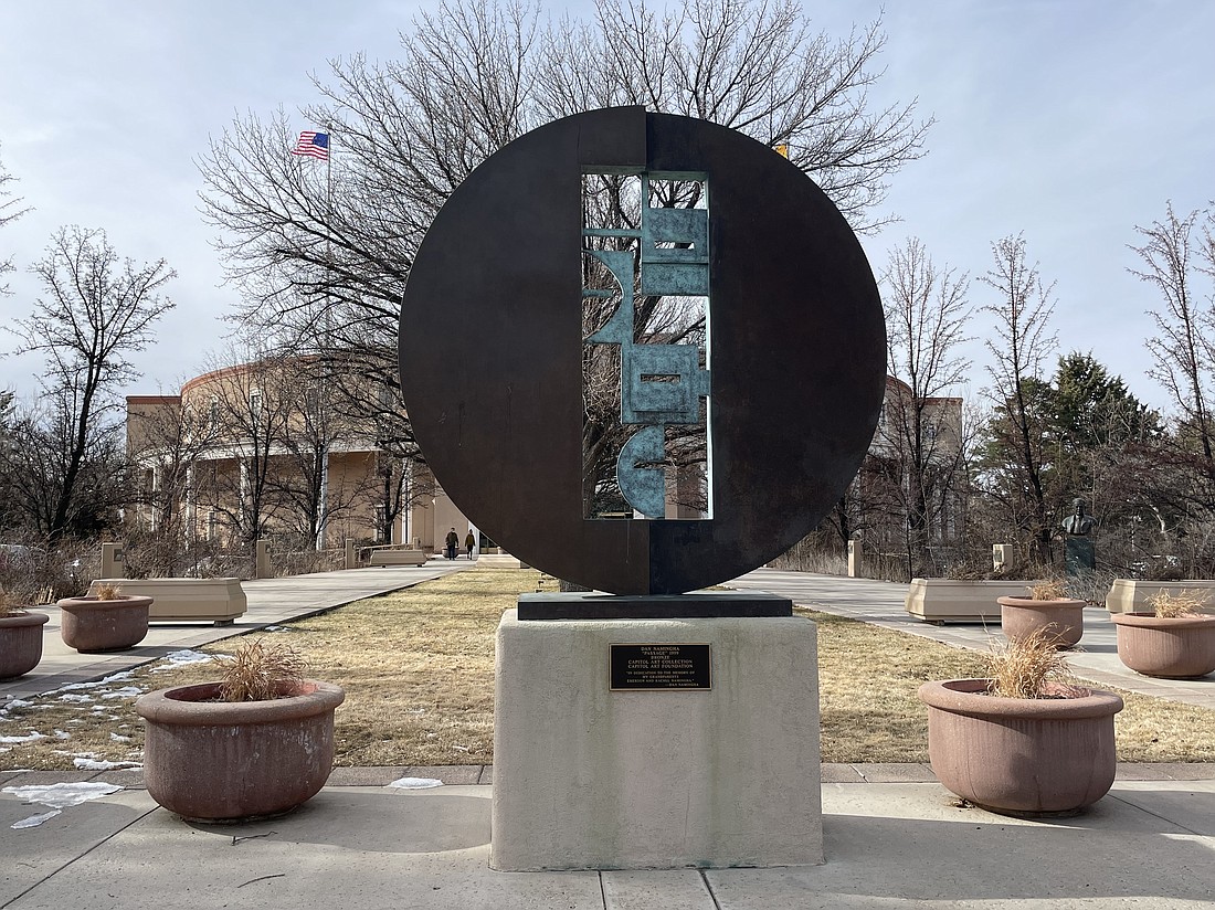 Art abounds at the New Mexico Capitol in Santa Fe

Photo by Debbie Stone