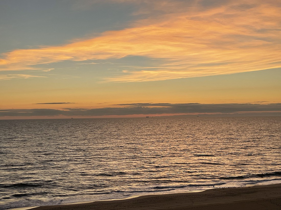 Virginia Beach's sunsets are legendary. Photo by Debbie Stone