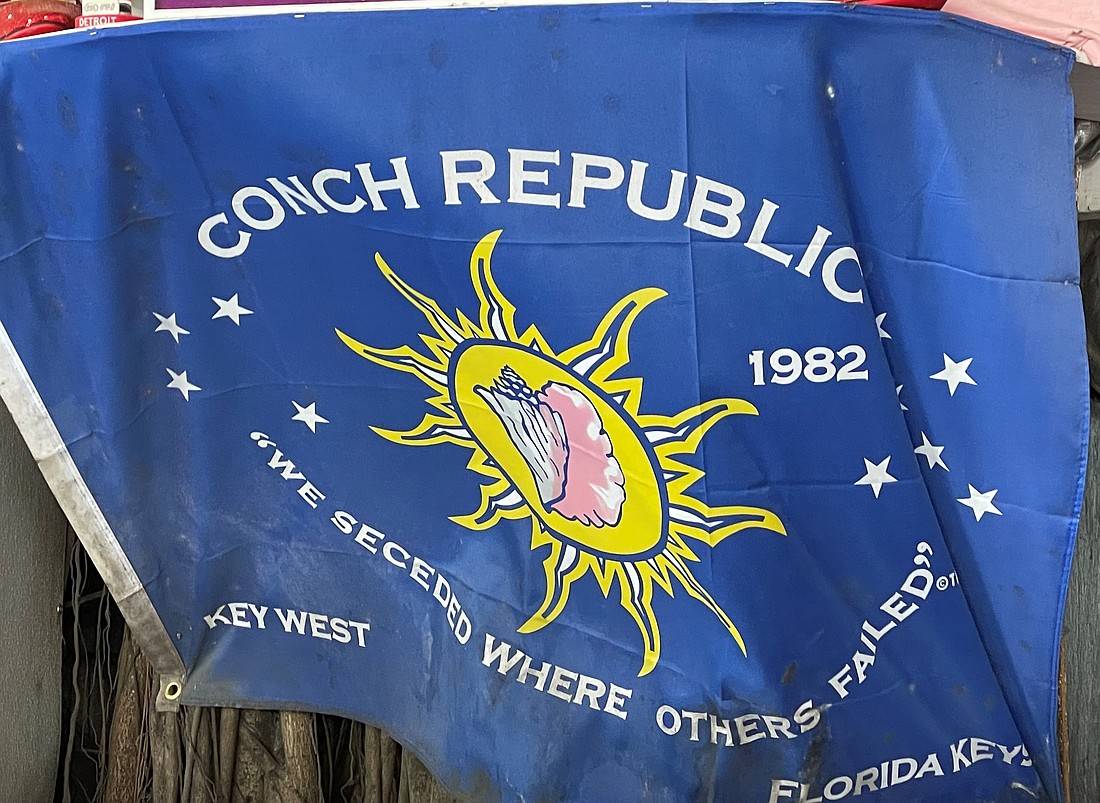 Welcome to Key West, the Conch Republic.  Photo by Debbie Stone
