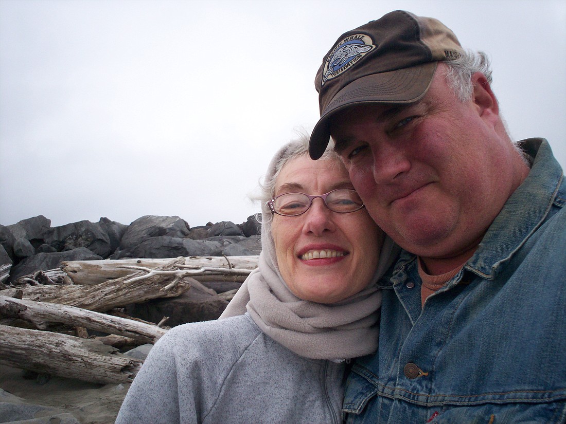 Brad and Ariele in their beloved Ocean area.