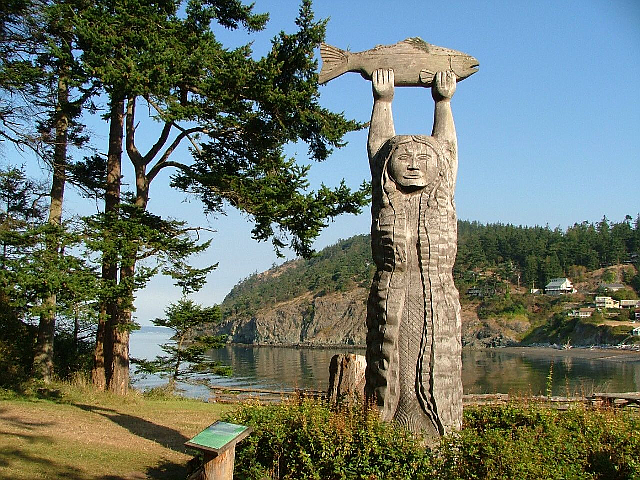 The Maiden of Deception Pass intrigues visitors from far and wide