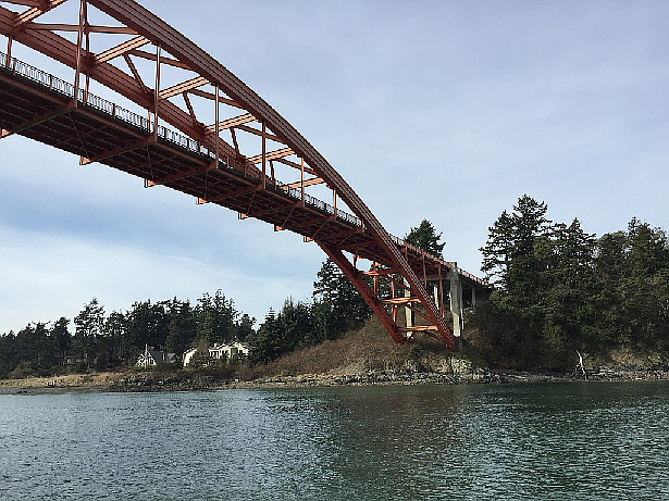 The Rainbow Bridge of La Conner