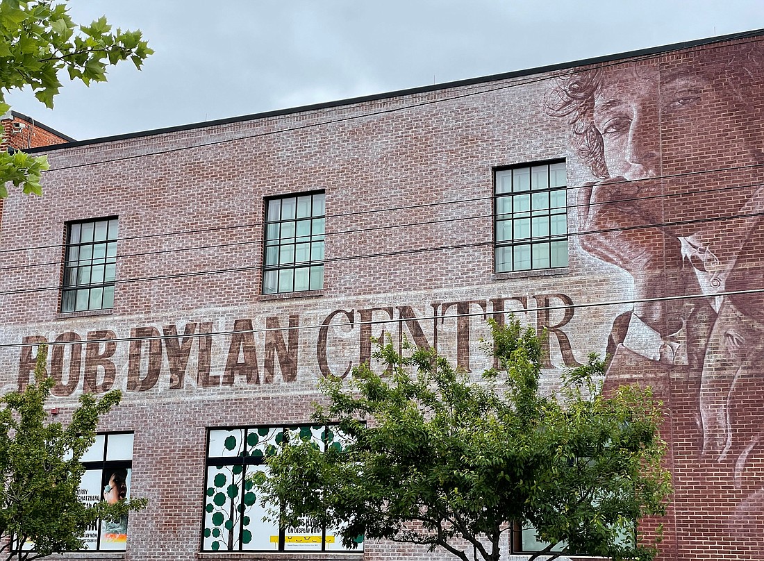 Welcome to the Bob Dylan Center!  Photo by Debbie Stone