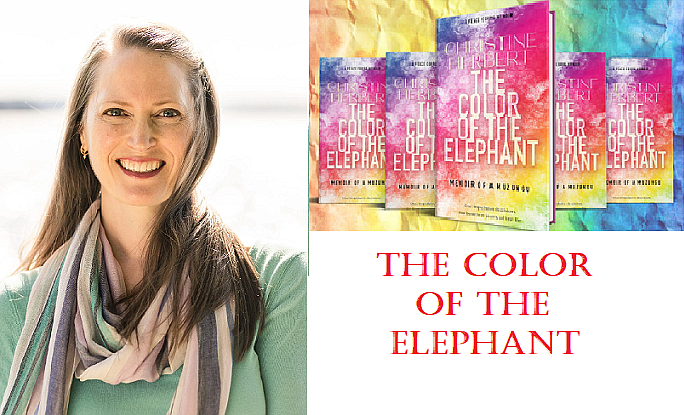 Kirkland writer Christine Herbert is giving talks this month on her new book, The Color of the Elephant, about her time in the Peace Corp