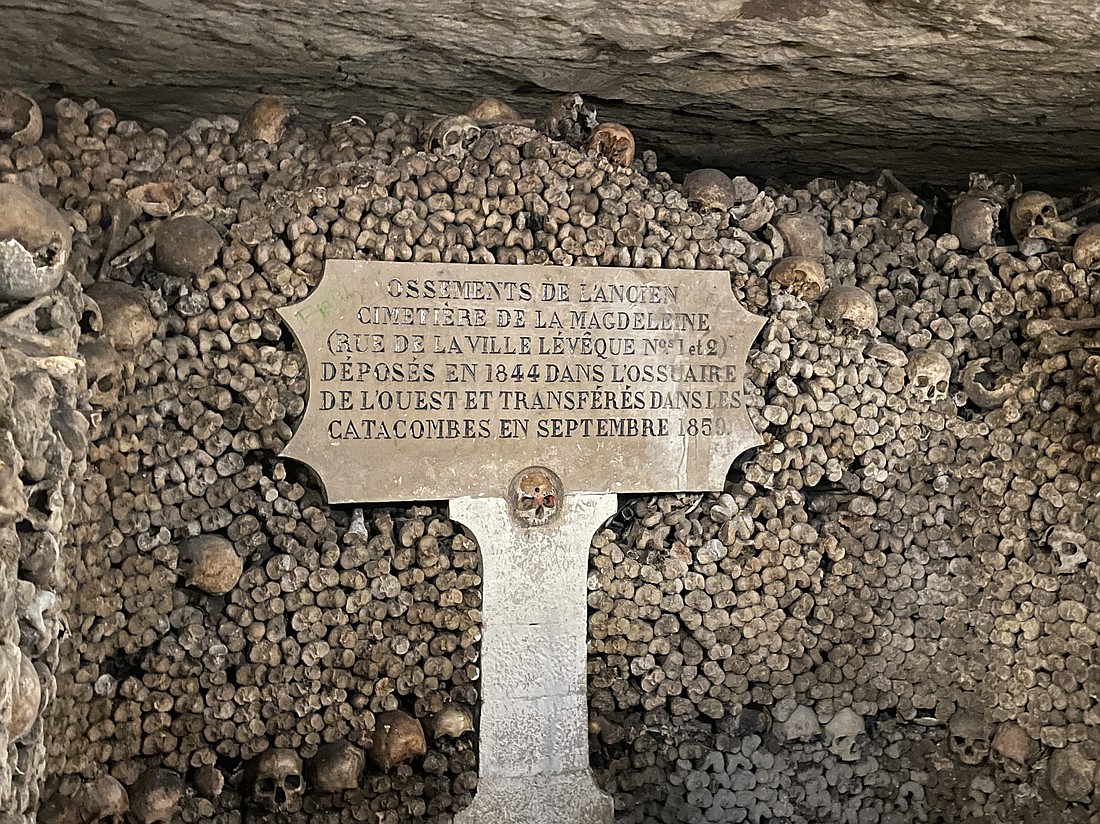 Paris Catacombs

Photo by Debbie Stone