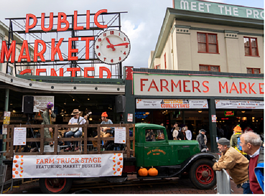 Pike Place Market Festival takes place on Saturday, October 29