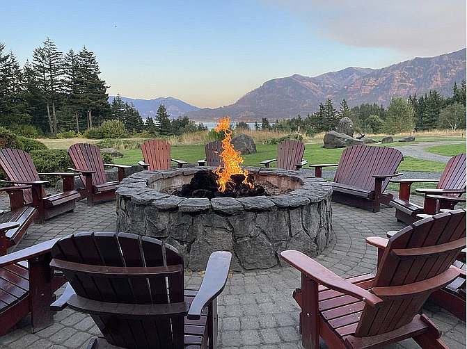Skamania Lodge is on the Washington side of Columbia Gorge country. Photo by Debbie Stone