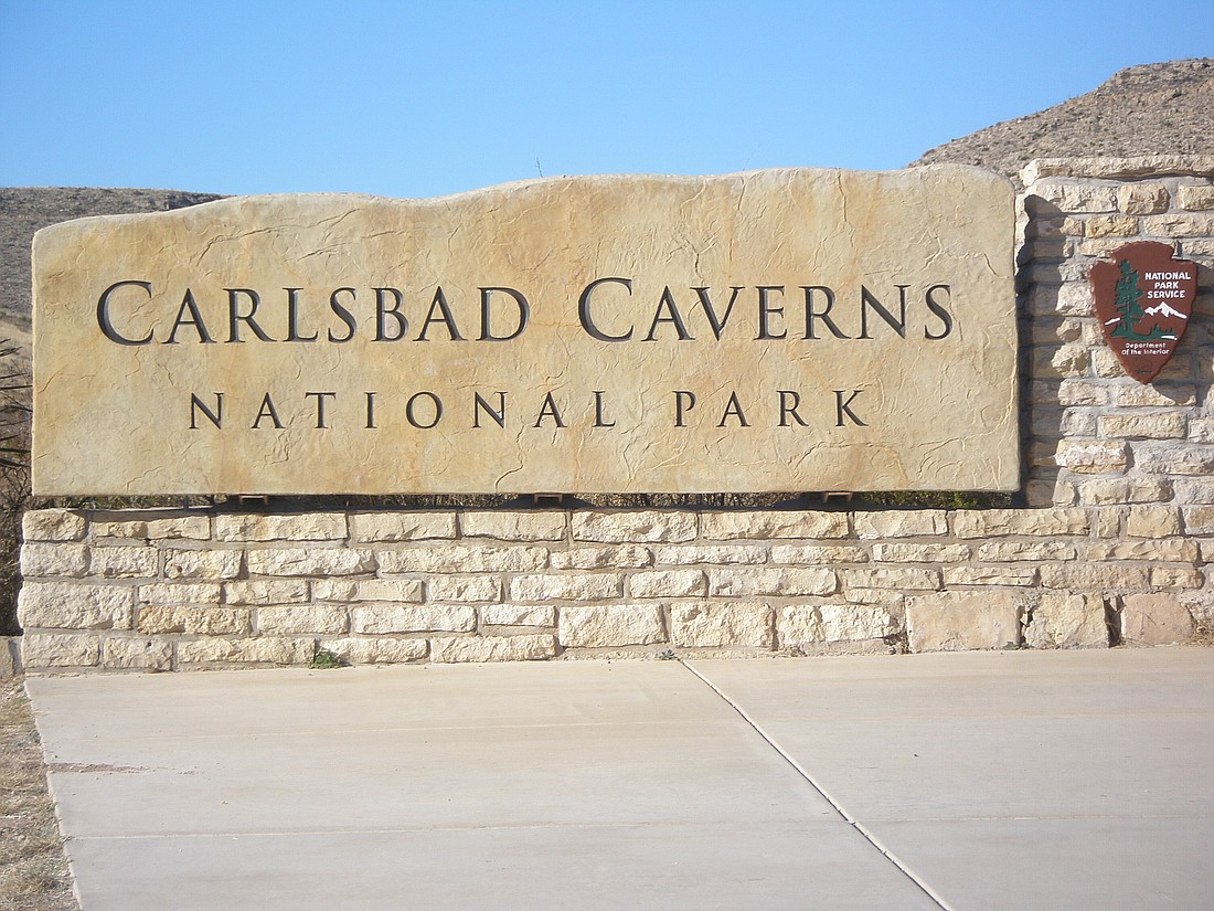 Welcome to Carlsbad Caverns: Photo by Debbie Stone