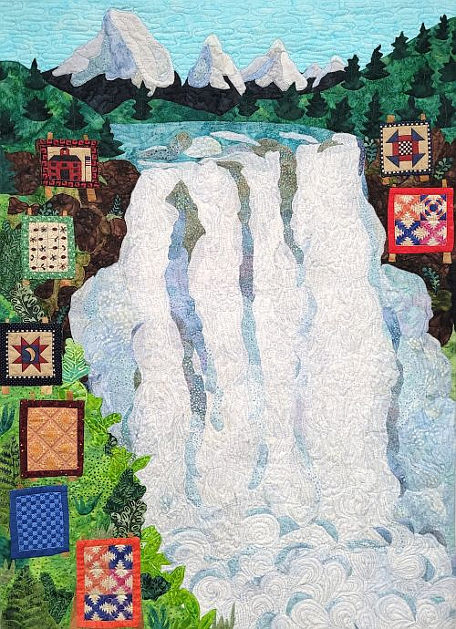 This image is courtesy of Quilters Anonymous Annual Quilt Show, which takes place March 17-19, 2023 at the Evergreen State Fairgrounds in Monroe