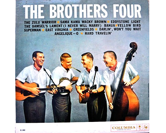 Dick Foley (far left) began his career as the lead singer for the Brothers Four
