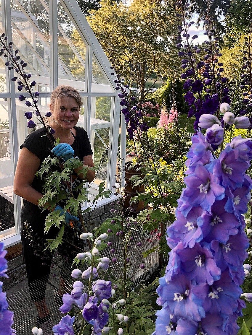 Maria of Lakewood finds inspiration in her garden and greenhouse