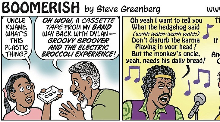 "Writing Boomerish has been great fun"