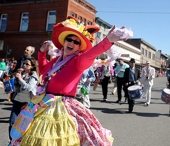 The annual Easter parade and bonnet contest takes place in Snohomish on Saturday, April 8 at 11am