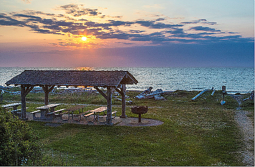 Sunsets over Joseph Whidbey State Park are some of the best in the west. Photo courtesy Washington State Parks -- www.AdventureAwaits.com