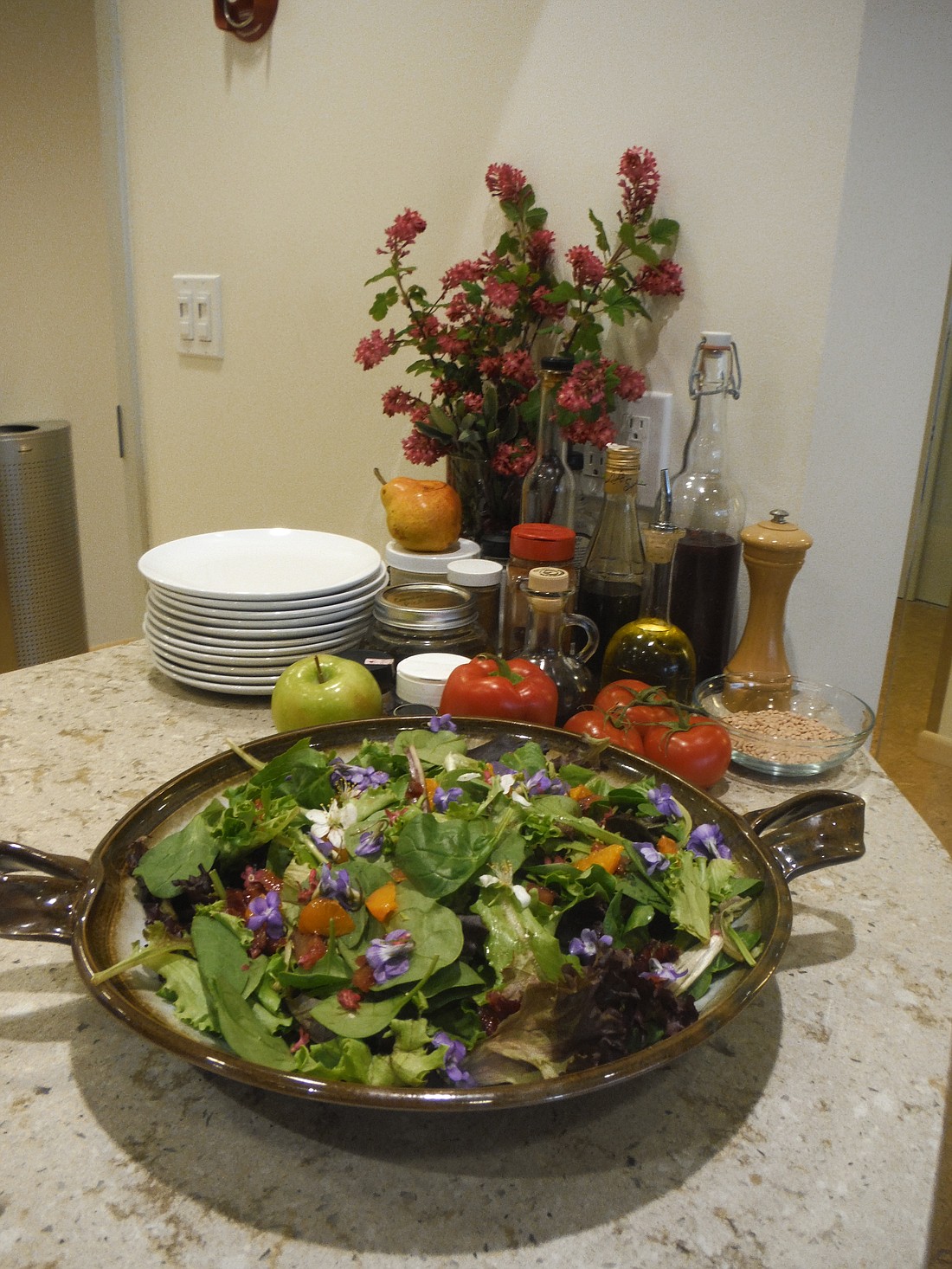 A hearty salad - along with some soup and bread - can make a tasty and healthy meal. Why not make your own dressing for a fraction of the cost and with a fraction of the salt?