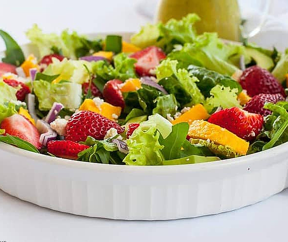This sweet and savory salad offers abundant vitamins C and D