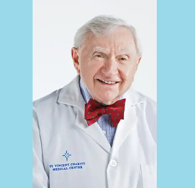 Neurologist Howard Tucker holds the record for being the oldest practicing doctor. He also teaches medical residents. Photo courtesy "whatsnextmovie.com" -- which is a documentary about his life.