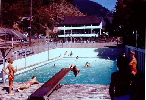 Writer Ralph Warner fondly recalls summer days in Burke, Idaho learning to swim at the public pool