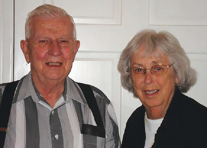 The author's "Pop and Nana," circa 2005