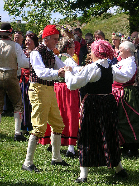 Midsommarfest is held on June 30 at St. Edward State Park