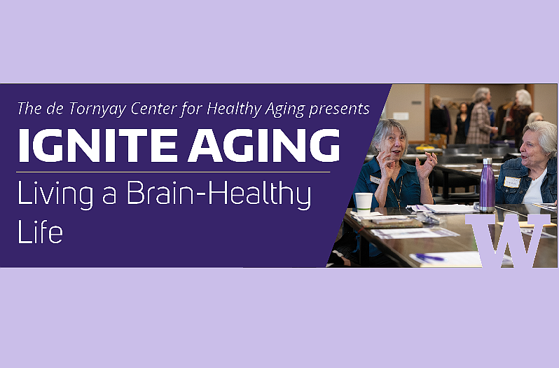 The annual "Ignite Aging" symposium takes place on Friday, September 27 at the UW Center for Urban Horticulture