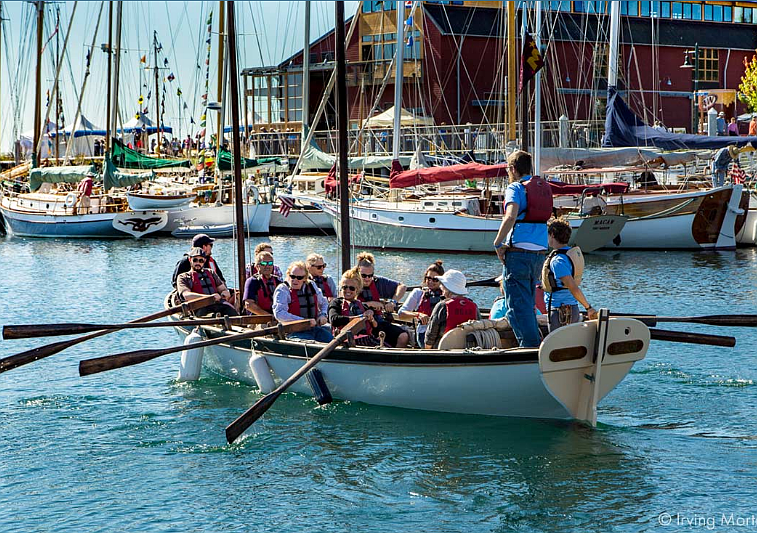 The Wooden Boat Festival in Port Townsend runs September 6-8 and offers many ways to get out on the water, including a replica of a historic longboat